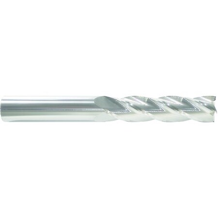 Morse Single End Mill, Center Cutting Long Length, Series 5951, 34 Cutter Dia, 7 Overall Length, 4 Ma 57958